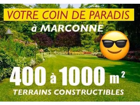 terrain constructible à vendre