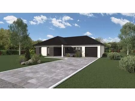 terrain avec maison neuve à vendre