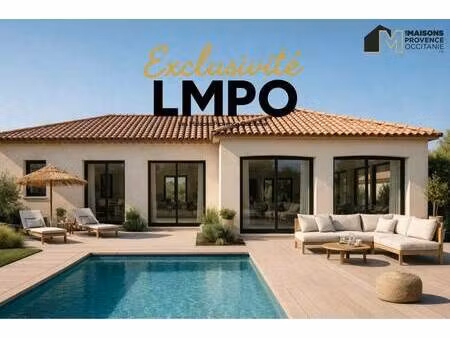 terrain avec maison neuve à vendre