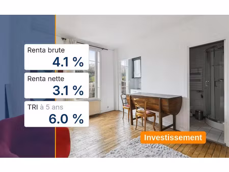 vente appartement 2 pièces 33 m² à saint-cloud (92210)  280 000 €