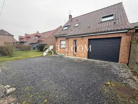 maison individuelle 98 m2 3 ch+bureau grand garage et jardin