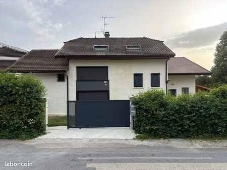 grande maison familiale proche genève  2 habitations  belles prestations  excellent dpe  p