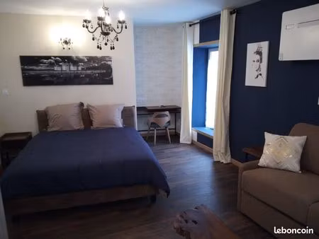 a louer : studio meublé 32 m² – veuzain centre – 440 / mois
