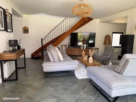 charmante villa meublée – 6 pièces – exposition plein sud – golf de la baule