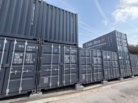 container/box/garage à louer pour stockage - particuliers & professionnels