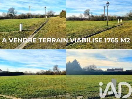 terrain constructible viabilisé à vendre