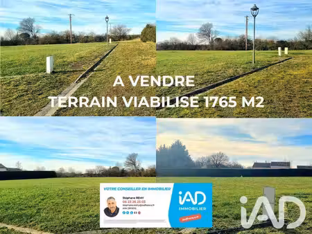 terrain constructible viabilisé à vendre