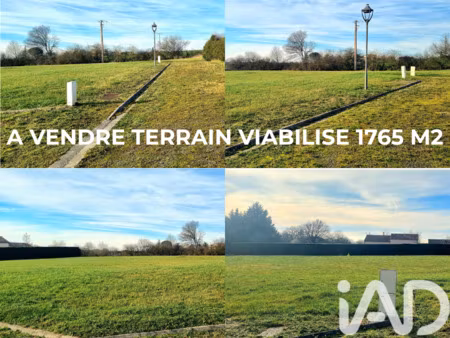 vente terrain à bâtir 1 765 m²
