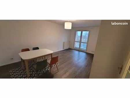 beau f3 meublé 64 m² avec balcon  parking – quartier calme