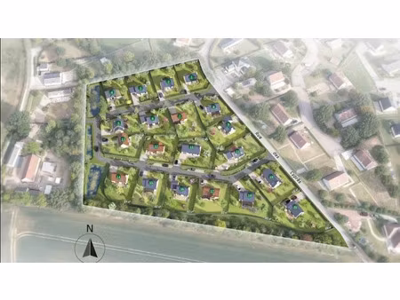 vente terrain 665 m² à tourville-les-ifs (76400)  57 400 €