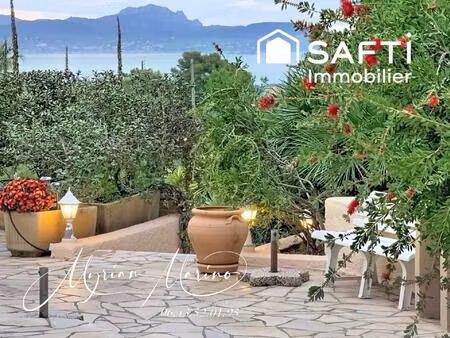 villa 6 pièces vue mer - saint aygulf (83370)