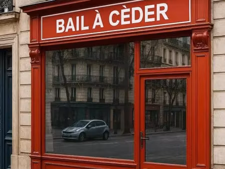 cession de droit au bail – boutique 19 m²