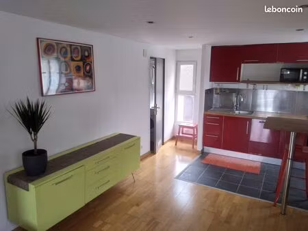 appartement á louer meublé - courcelles sur viosne - 50m²