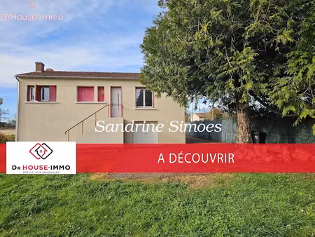 vente maison 3 pièces 75 m² à antigny (86310)  139 000 €