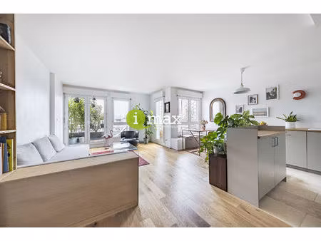 clichy parc roger salengro - 3 pieces - dernier etage - 579 000€ fai