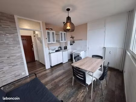 appartement f2 meublé à louer