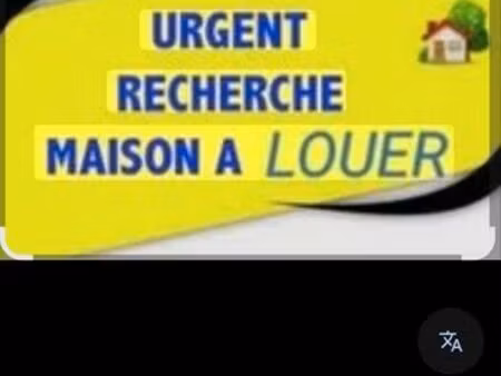 recherche maison à louer
