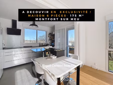 maison 175 m2 - 4 ch - rénovation 2022 - garantie décennale