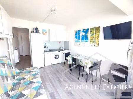 vente appartement 1 pièces 20m2 le lavandou 83980 - 133000 € - surface privée