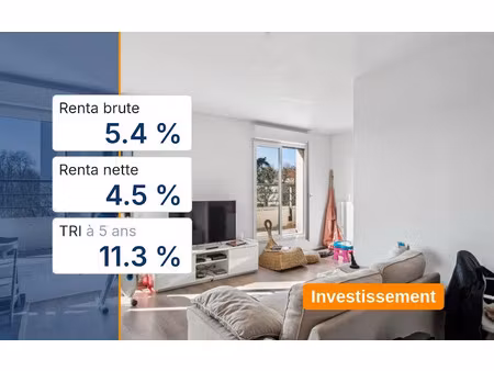 vente appartement 2 pièces 36 m² à thorigny-sur-marne (77400)  135 000 €