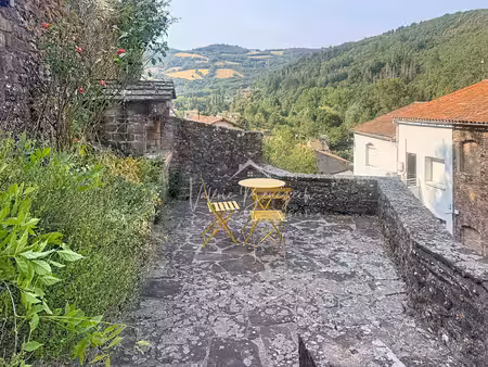 maison pierres t3 au calme avec terrasse et jardin