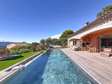 villa mougins vue mer exceptionnelle 4 suites 250 m2