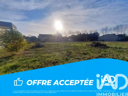 vente terrain 803 m² canet (11200)