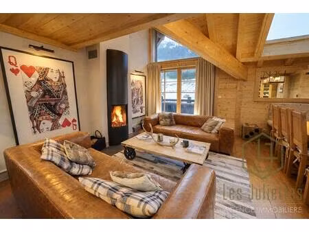 superbe appartement esprit chalet - emplacement ultra-privilégié morzine