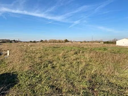 vente terrain 686 m² saint-savinien (17350)