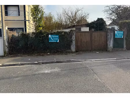 vente terrain  439.00m²  villeparisis