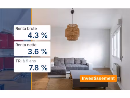 vente maison 3 pièces 49 m² à colombes (92700)  310 000 €