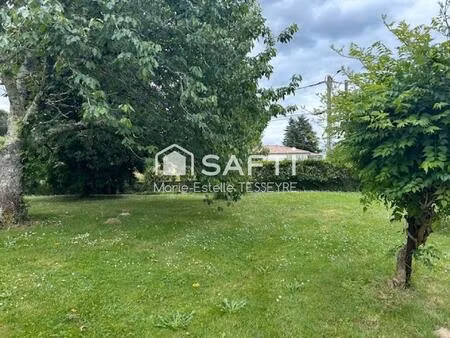 vente terrain 550 m² loupes (33370)