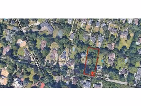 terrain à lotir à vendre à avenue des sorbiers 23 uccle (vbd68068)