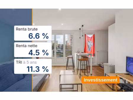 vente appartement 1 pièce 32 m² à talant (21240)  95 000 €