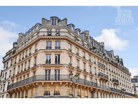 vente appartement 5 pièces 110 m² à paris 1er (75001)  1 520 000 €