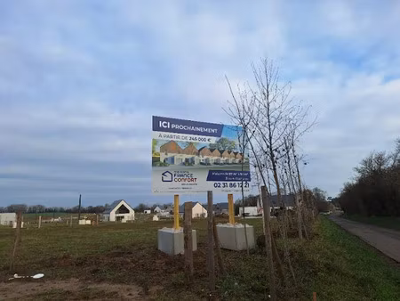 vente terrain 176 m² à douvres-la-délivrande (14440)  54 000 €