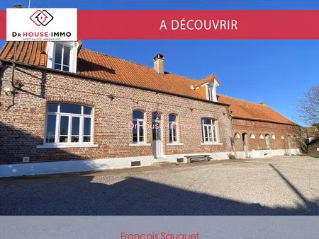 charmante ferme picarde avec potentiel gîte dans la vallée de la course