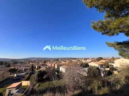 vente terrain 1030 m² à gigean (34770)  289 000 €
