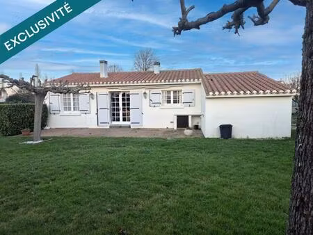 plain-pied individuel avec terrain clos proche mer