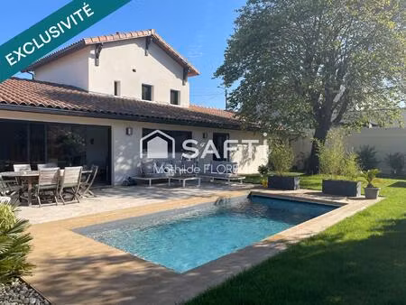 belle toulousaine familiale avec piscine double garage et dépendance