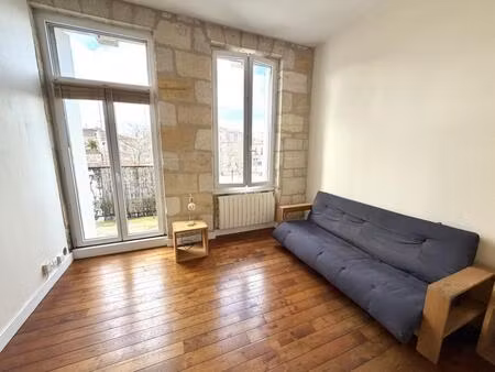 location appartement 2 pièces meublé 30m² bordeaux 33800