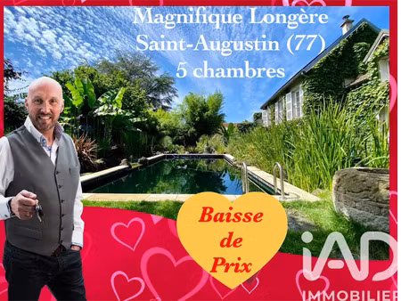 vente maison 6 pièces 218 m² à saint-augustin (77515)  618 000 €