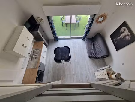 appartement duplex 4 pièces – hourtin plage – à 200 m de l’océan