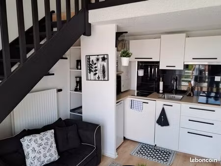 2 pieces avec parking secteur tondu