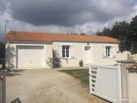 maison lumineuse avec terrasse sud et garage double – moulins sur tardoire