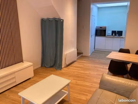 maison meublée rénovée plein centre