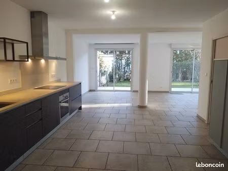 appartement 4 pièces - 104m2 en rdc avec jardin