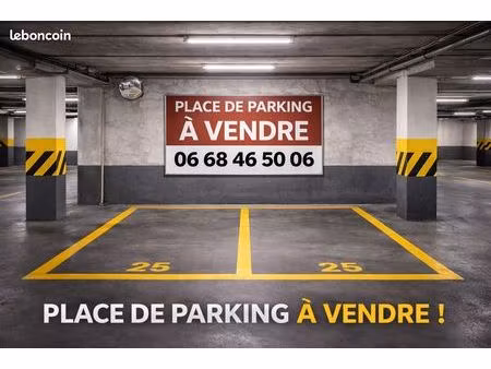 ♿ place de parking intérieure pmr – résidence sécurisée – caen (quartier calmette / st jea