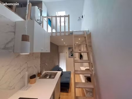 studette meublé de 15 m²