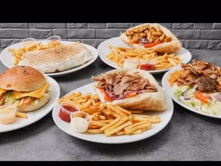 fond commerce restauration rapide